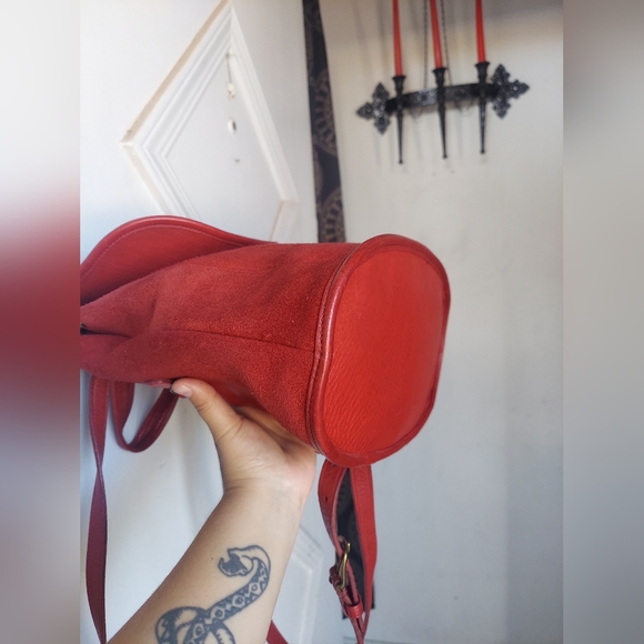 Vintage Coach Red Berkley Convertible Backpack 9016 ❤️🥀 - Picture 7 of 16